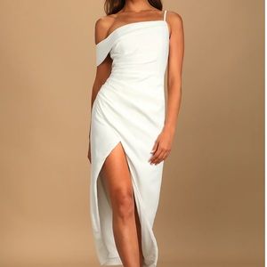 White Midi Dress